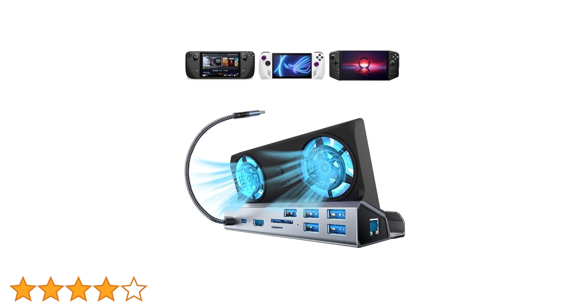 Amazon.co.jp: SHUOMENG 10-in-1 ドッキングステーション Steam